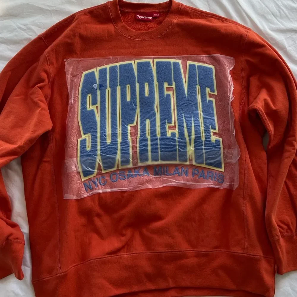 SUPREME CITIES ARC CREWNECK SWEATSHIRT - Picture 2 of 5